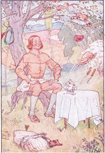 Rotkäppchen oder der Nasenbaum, 1920er von Leonard Leslie Brooke