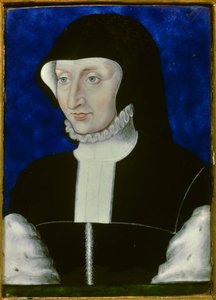 Porträt von Antoinette de Bourbon von Leonard Limosin