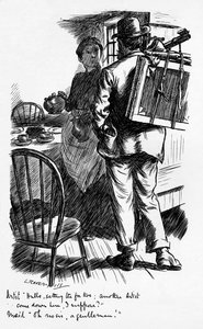 Oh nein, Sir, ein Gentleman, ca. 1899 von Leonard Raven Hill