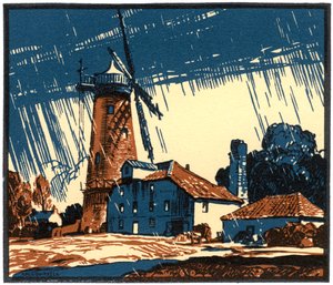 Die alte Mühle in Blackborough, King