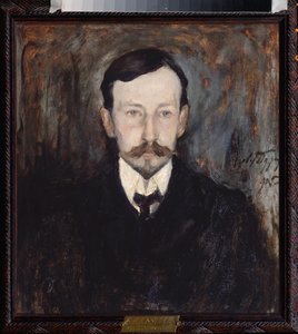 Porträt des Schriftstellers Iwan Alexejewitsch Bunin