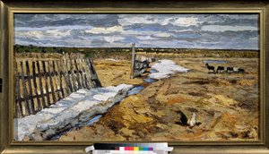 Aprilsonne von Leonard Viktorovich Turzhansky