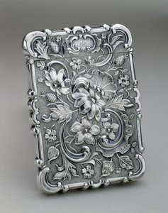 Visitenkartenetui, ca. 1847-1850 von Leonard and Wilson