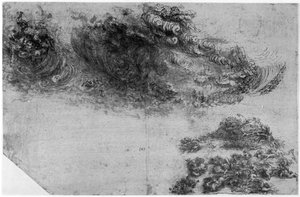 Apokalyptischer Sturm, spätes 15. oder frühes 16. Jahrhundert von Leonardo da Vinci