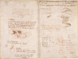 Notizen über die Realität in Träumen, über Wasser und die Flüsse Sieve und Arno (auf dem Kopf), aus 
