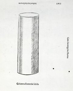 Columna rotunda solida, Illustration aus 