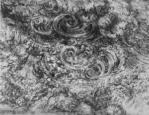 Sintflut von Leonardo da Vinci