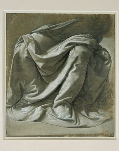 Draperie für eine sitzende Figur