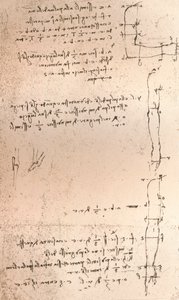 Zeichnung zur Theorie der Proportionen der menschlichen Figur, ca. 1472-1519, 1883 von Leonardo da Vinci