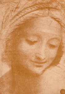 Kopf einer Frau, ca. 15. Jahrhundert