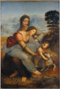 Hl. Anna Selbdritt von Leonardo da Vinci
