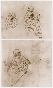 Madonna mit der Blume von Leonardo da Vinci