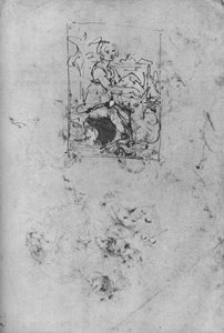 Jungfrau mit Einhorn, ca. 1478-1480, 1945 von Leonardo da Vinci