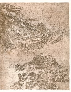Darstellung eines Sturms, um 1472-1519, 1883 von Leonardo da Vinci