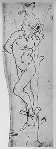 Studie für einen St. Sebastian, um 1480