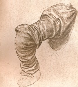 Studie für den Arm des heiligen Petrus in 