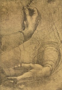 Studie weiblicher Hände, ca. 1472-1519 von Leonardo da Vinci