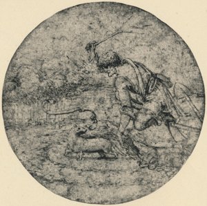 Das Hermelin als Symbol der Reinheit, um 1480, 1945 von Leonardo da Vinci