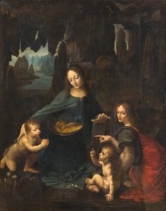Die Felsgrottenmadonna von Leonardo da Vinci