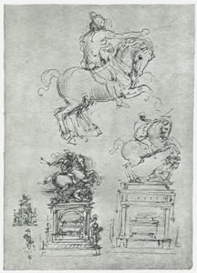 Trivulzio-Denkmal von Leonardo da Vinci