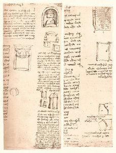 Zwei architektonische Zeichnungen, um 1472-1519