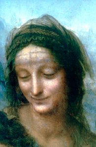 Jungfrau und Kind mit der heiligen Anna (Detail), 1502-1516 von Leonardo da Vinci