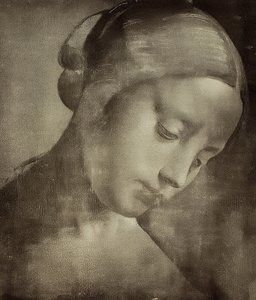 Weiblicher Kopf von Leonardo da Vinci