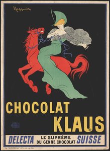 Chocolat Klaus, 1902 von Leonetto Cappiello
