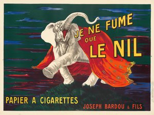 Je ne fume que le Nil, 1912 von Leonetto Cappiello