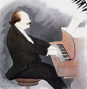 Jules Massenet am Klavier