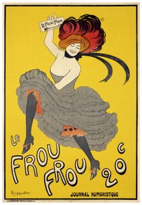 Le Frou-Frou (1899) Erstausgabe von Leonetto Cappiello
