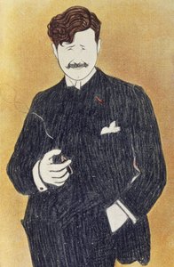 Porträt von Georges Feydeau von Leonetto Cappiello