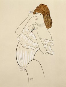 Sarah Bernhardt (1844-1923) in dem Stück La Dame Aux Camelias, basierend auf der Geschichte von Alexandre Dumas Fils