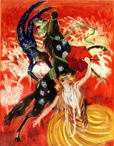Der Zirkus - Komposition von Leonetto Cappiello (1875-1942) 1923 von Leonetto Cappiello