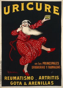 Uricure, ca. 1910 von Leonetto Cappiello