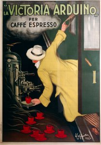 Werbung für die Victoria Arduino Espressomaschine