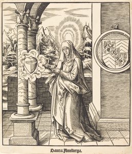 Heilige Amelberga von Leonhard Beck