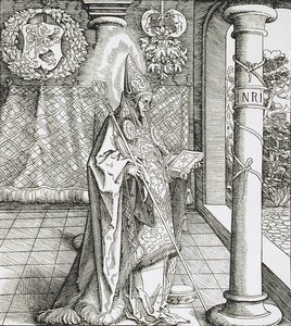 Heilige Pharahildis von Leonhard Beck