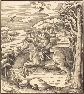Der Prinz beim Vogelfangen von Leonhard Beck
