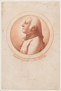 Porträt eines unbekannten Mannes von Leonhard Heinrich Hessell