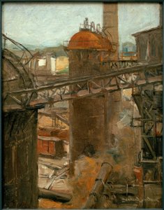 L. Sandrock, Blick auf ein Hüttenwerk