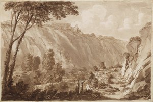 Blick auf die Villa Maecenas