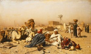 Ein arabisches Lager, 1880