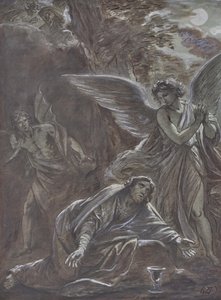 Christus am Ölberg von Leopold Kupelwieser