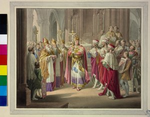 Wahl des Königs 1273 von Leopold Kupelwieser