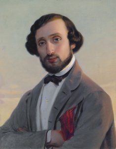 Bildnis Ludwig August Frankl von Hochwart (1810-1894) von Leopold Pollak
