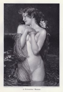 Seerose (Gravur) von Leopold Schmutzler