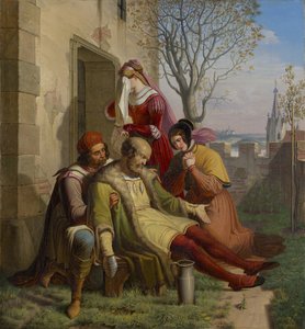 Der Tod des Götz von Berlichingen von Leopold Schulz