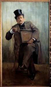 Porträt von Georges Courteline (1858-1929), Schriftsteller