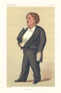 Paul Gustave Doré - Porträt von Leslie Matthew (1851 1922) Ward